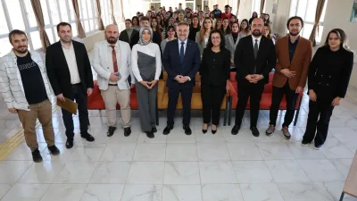 Yozgat Bozok Üniversitesi Rektörü Prof. Dr. Evren Yaşar, Fizyoterapi Yüksekokulu'ndaki