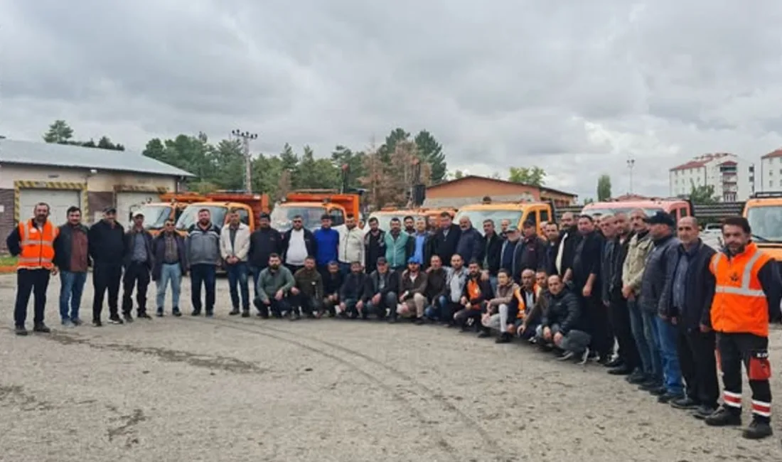 Yozgat’ta, 45 karayolları işçisi, düşük ücretler ve hak kayıpları nedeniyle