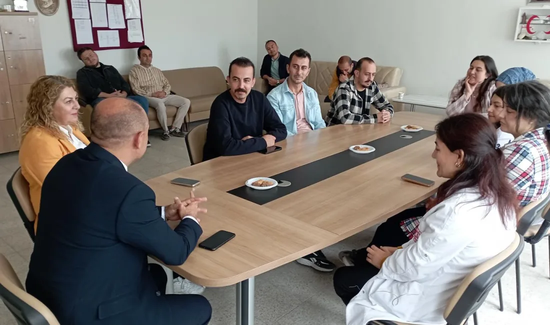 Yerköy İlçe Milli Eğitim Müdürü Necmettin Sağlam, Saray Yibitaş İlk/Ortaokulunu