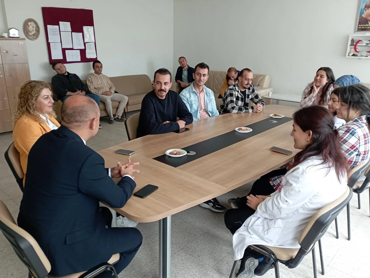 Yerköy İlçe Milli Eğitim Müdürü Necmettin Sağlam, Saray Yibitaş İlk/Ortaokulunu