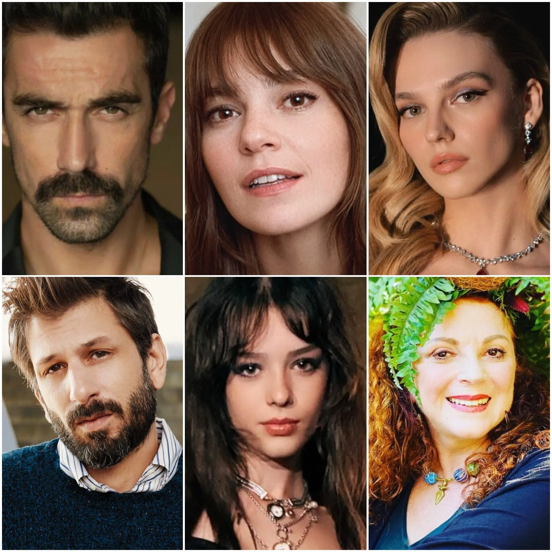 İbrahim Çelikkol (Sarp), Aslı Enver (Serra), Nilsu Berfin Aktaş ve