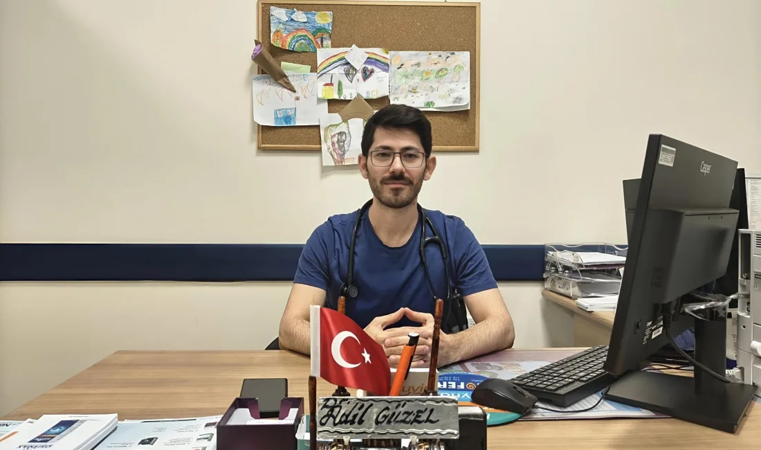 Yerköy Devlet Hastanesi'nde Dünya Polio Günü dolayısıyla yapılan etkinlikte, Çocuk