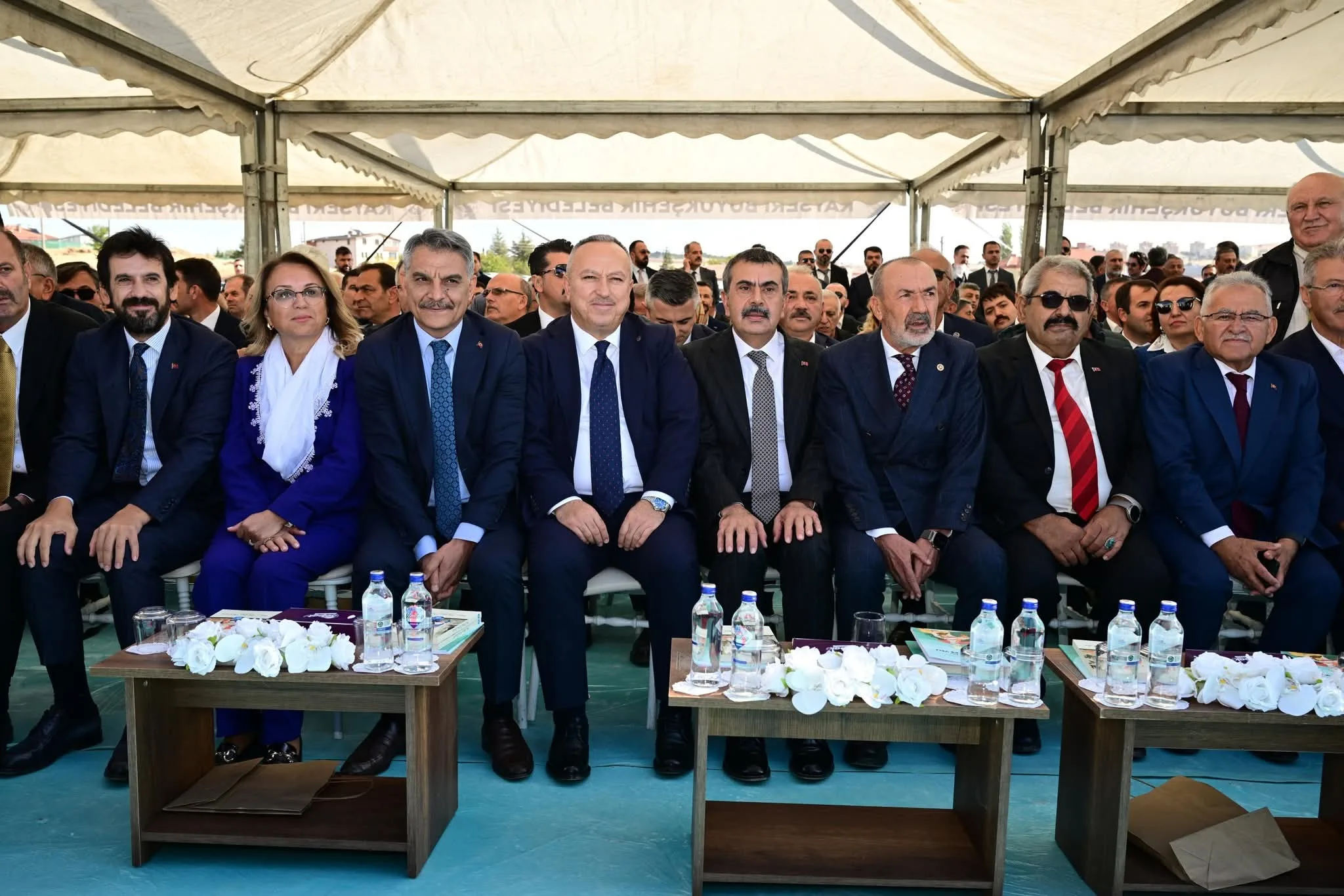 Nevşehir Hacıbektaş’ta, Horasan Erenleri Cemevi’nin açılış törenine Yozgat Valisi Mehmet