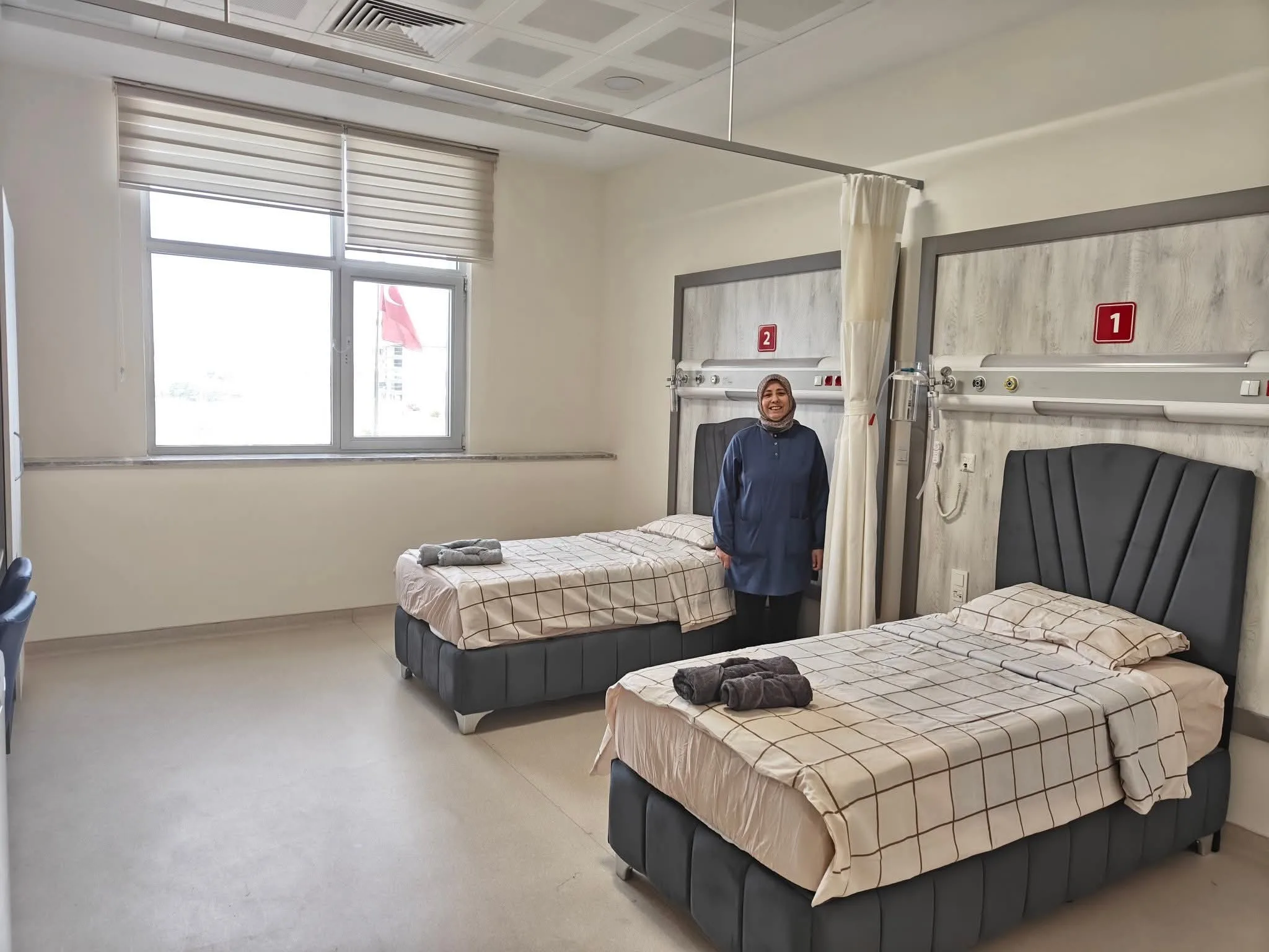 Yerköy Devlet Hastanesi, anne adaylarının doğum öncesi süreçlerini rahat bir