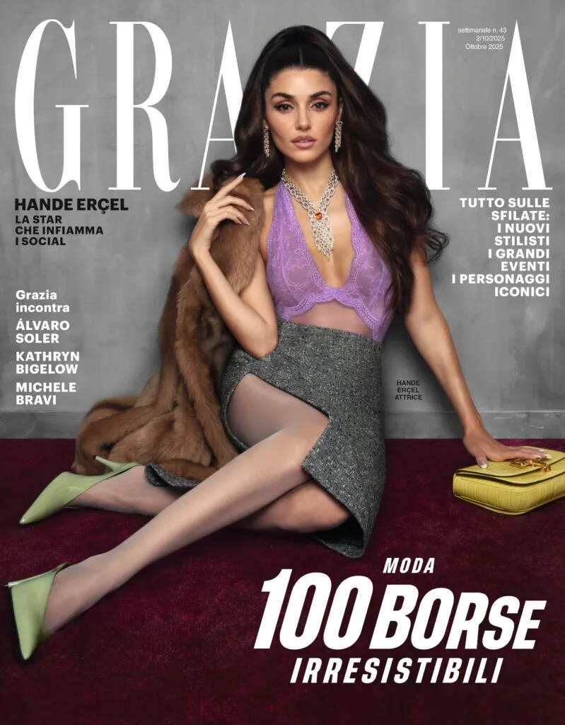 Hande Erçel, Grazia Dergisi’nin Kapağını Süsledi Türkiye’nin güzel oyuncusu Hande