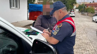 Yozgat’ın Şefaatli ilçesinde, jandarma ekiplerinin denetiminde Pitbull Terrier cinsi yasaklı