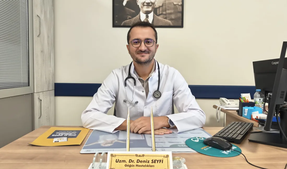 Yerköy’de Uzmandan Astım Hastalarına Mevsim Geçişi Uyarısı Yerköy Devlet Hastanesi Göğüs Hastalıkları Uzmanı Dr. Deniz Seyfi, mevsim