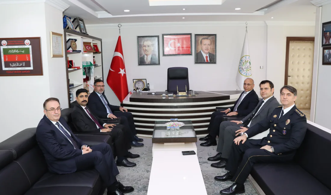 Emniyet Genel Müdür Yardımcısı Fatih Kaya, Belediye Başkanı Av. Fatih