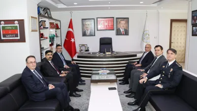 Emniyet Genel Müdür Yardımcısı Fatih Kaya, Belediye Başkanı Av. Fatih