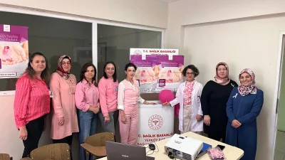 Yerköy İlçe Sağlık Müdürlüğü, Meme Kanseri Farkındalık Haftası kapsamında bilgilendirme