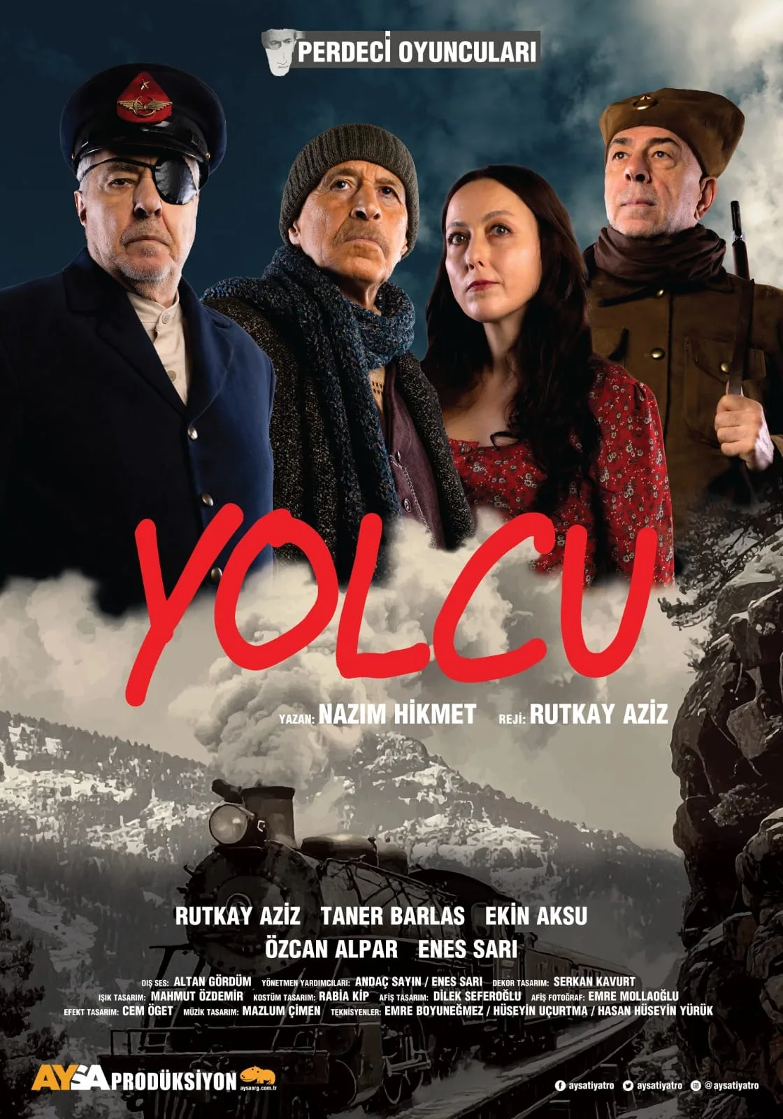 Rutkay Aziz ve Taner Barlas, Nazım Hikmet’in Yolcu Oyununda Buluşuyor