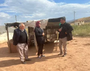 Çiçekdağı Toplum Sağlığı Merkezi personeli, ilçeye bağlı Gölcük, Kaleevci ve