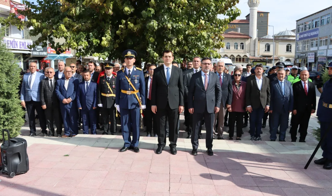 Yerköy’de 29 Ekim Cumhuriyet Bayramı dolayısıyla Haşim Kılıç Mahallesi Kırşehir
