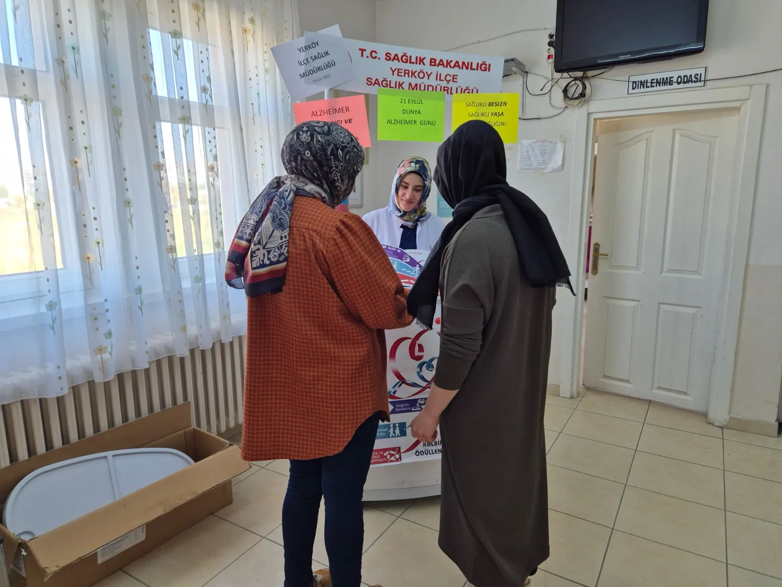 Yerköy İlçe Sağlık Müdürlüğü, 21-27 Eylül Alzheimer Haftası ve 29