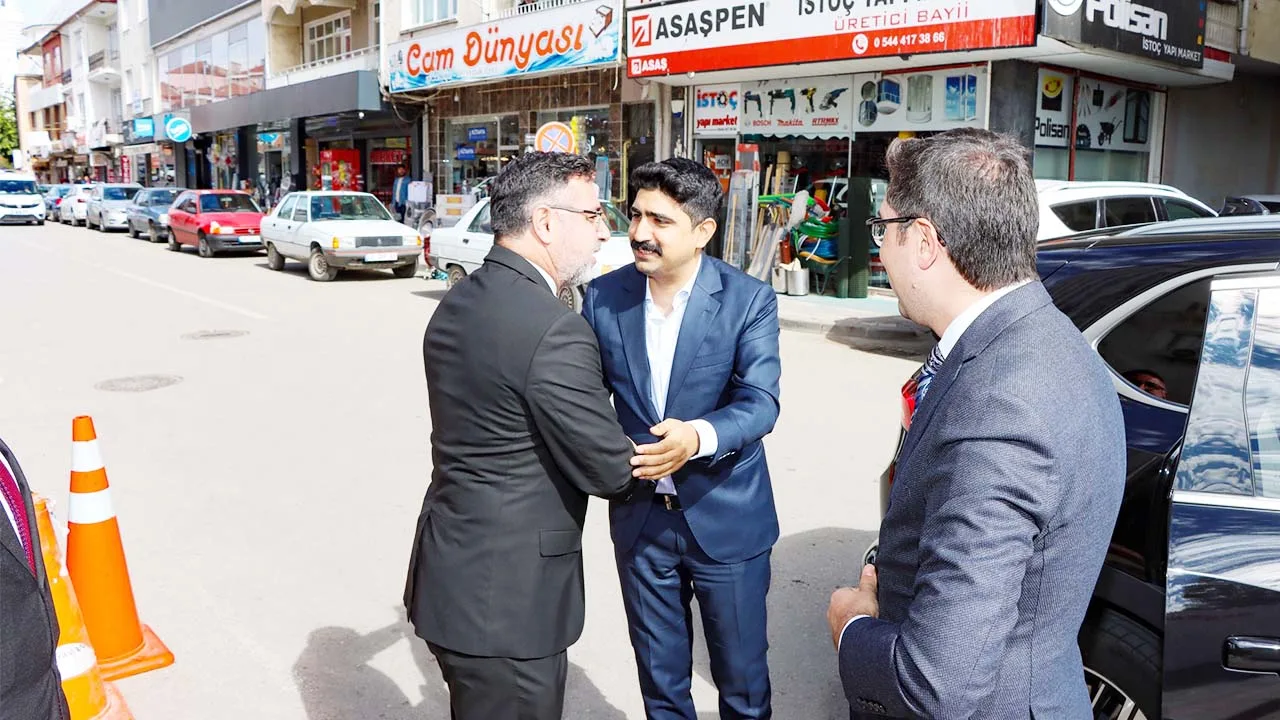 Yozgat Adalet Komisyonu Başkanı Selçuk Akdoğan ve Yozgat Cumhuriyet Başsavcısı