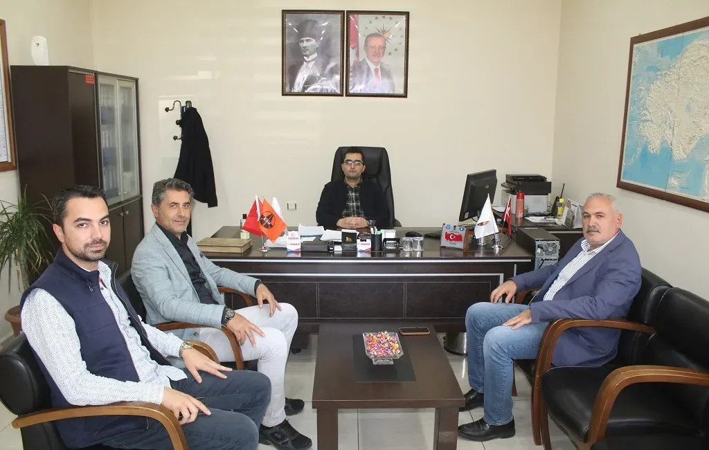 Boğazlıyan Belediye Başkanı Gökhan Coşar, Karayolları ve Vergi Dairesi müdürlerini