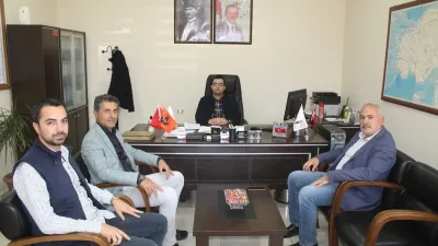 Boğazlıyan Belediye Başkanı Gökhan Coşar, Karayolları ve Vergi Dairesi müdürlerini