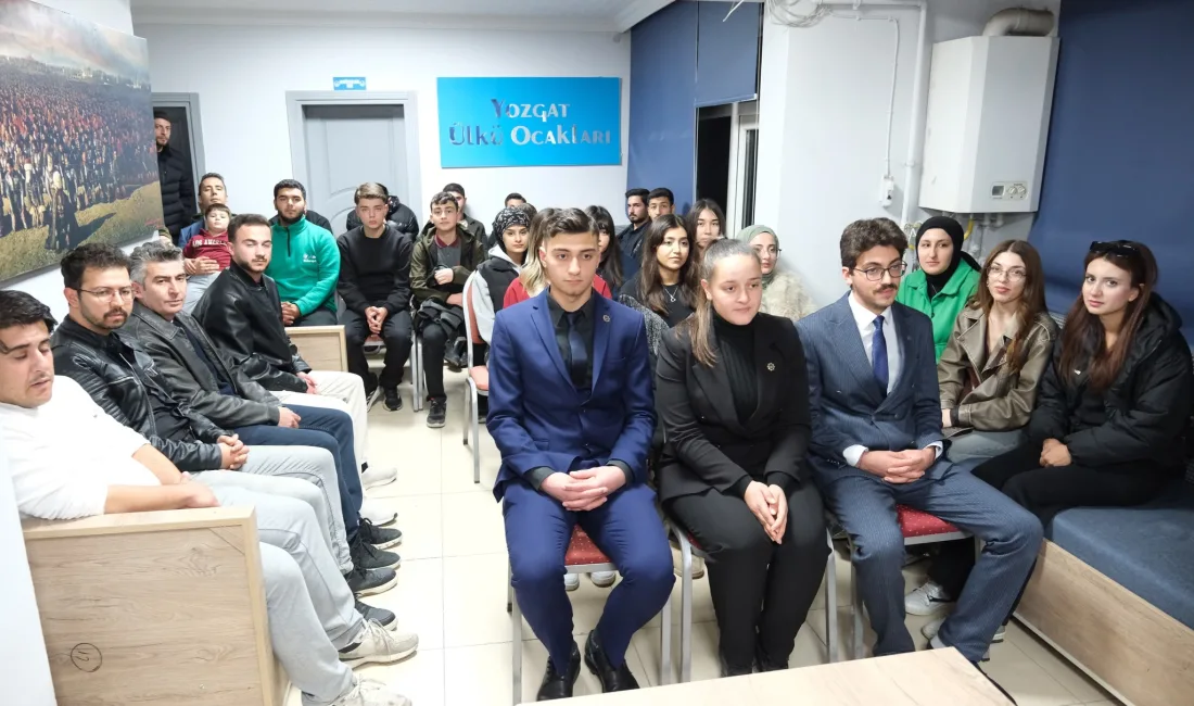 Yozgat Valisi Mehmet Ali Özkan, Ülkü Ocakları Yozgat İl Başkanlığı'nı