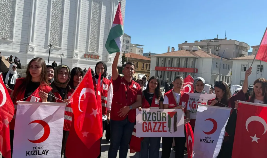 Yozgat’ta Gazze’nin Sessiz Çığlıklarına Dikkat Çekildi Yozgat Bozok Üniversitesi Genç Kızılay Topluluğu, Gazze'deki insanlık dramına dikkat