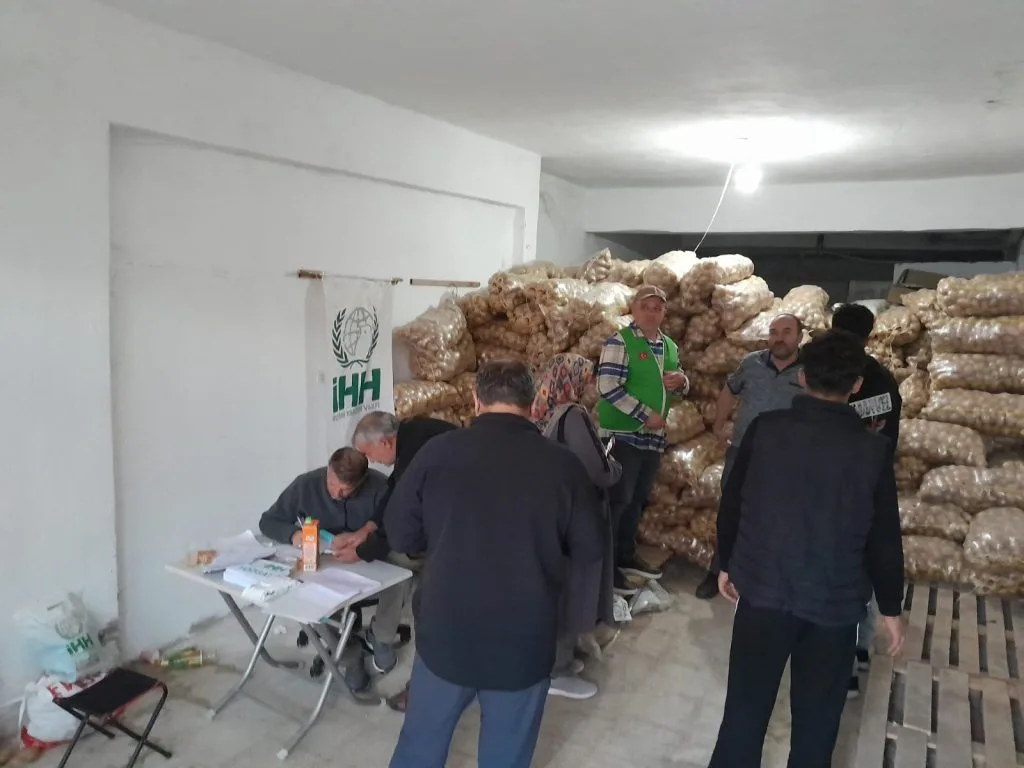 İnsan Hak ve Hürriyetleri (İHH) İnsani Yardım Vakfı, hayırseverlerin katkılarıyla