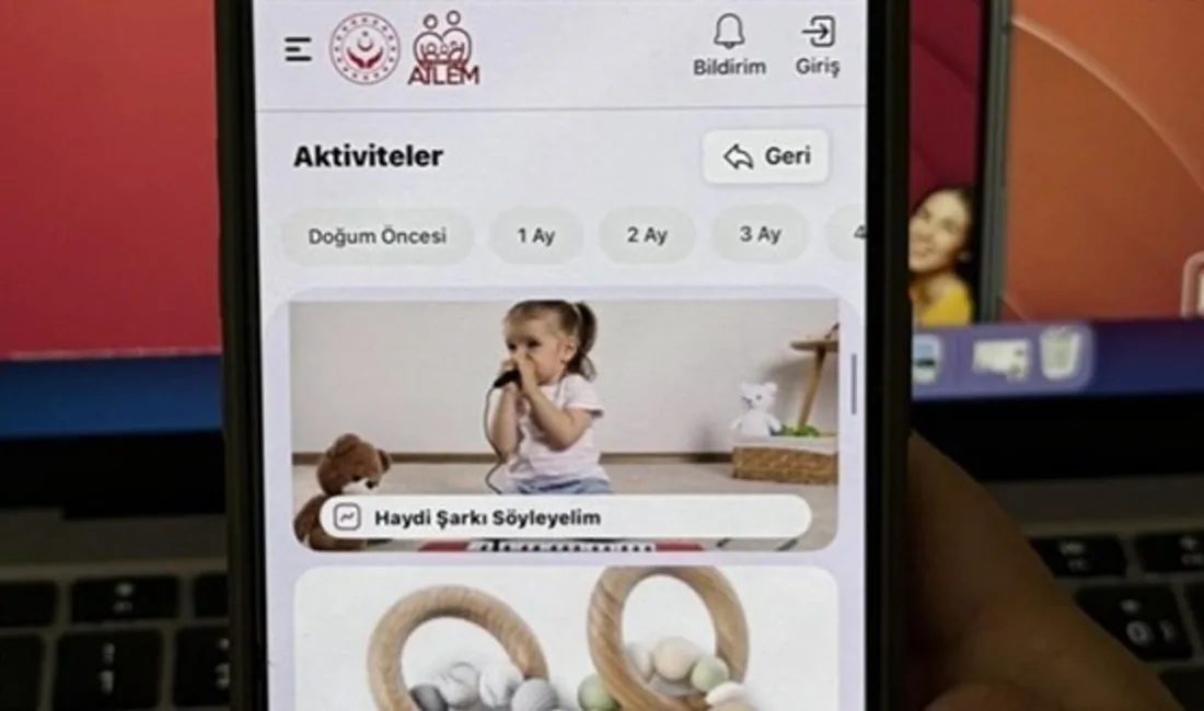 Aile ve Sosyal Hizmetler Bakanlığı tarafından hayata geçirilen "İlk Öğretmenim
