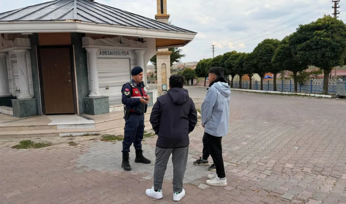 Saraykent İlçe Jandarma Komutanlığı, Ozan Beldesi ve Benli Köyü’nde güvenlik