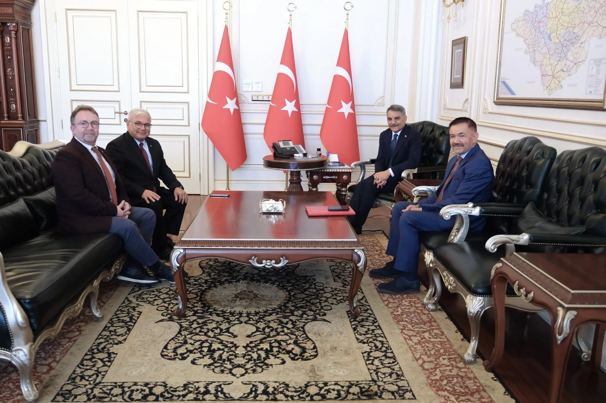 Yozgat Valisi Mehmet Ali Özkan, Kaleseramik Özel Organize Sanayi Bölgesi'nde