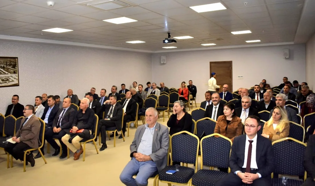 Yozgat İl Millî Eğitim Müdürü İsmail Altınkaynak başkanlığında, merkezde görev