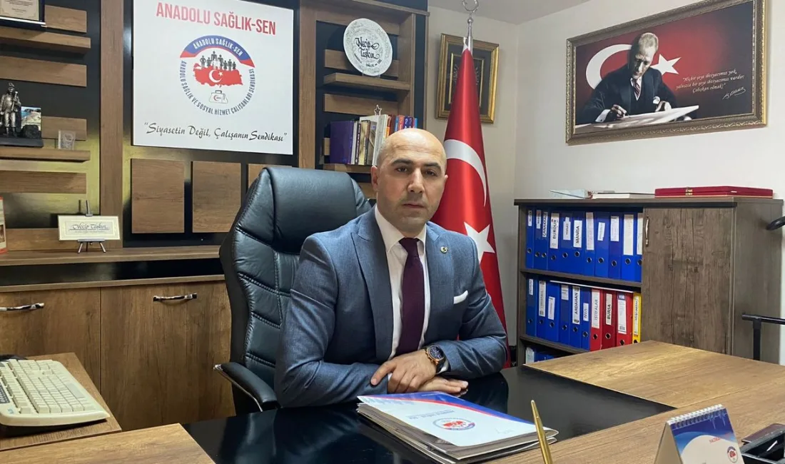Sağlık Sen, Promosyon İhalelerine Tepki Gösterdi Anadolu Sağlık Sen Genel Başkanı Necip Taşkın, Sağlık Bakanlığının gece