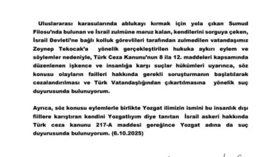 Yozgat'ta AK Parti Milletvekili Süleyman Şahan, uluslararası sularda insanlık dışı