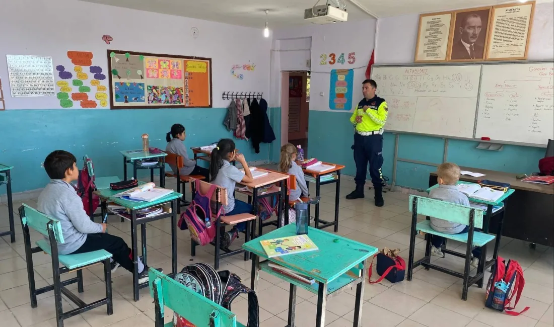 Şefaatli İlçe Jandarma Komutanlığı Trafik Timleri, ilkokul öğrencilerine yönelik trafik