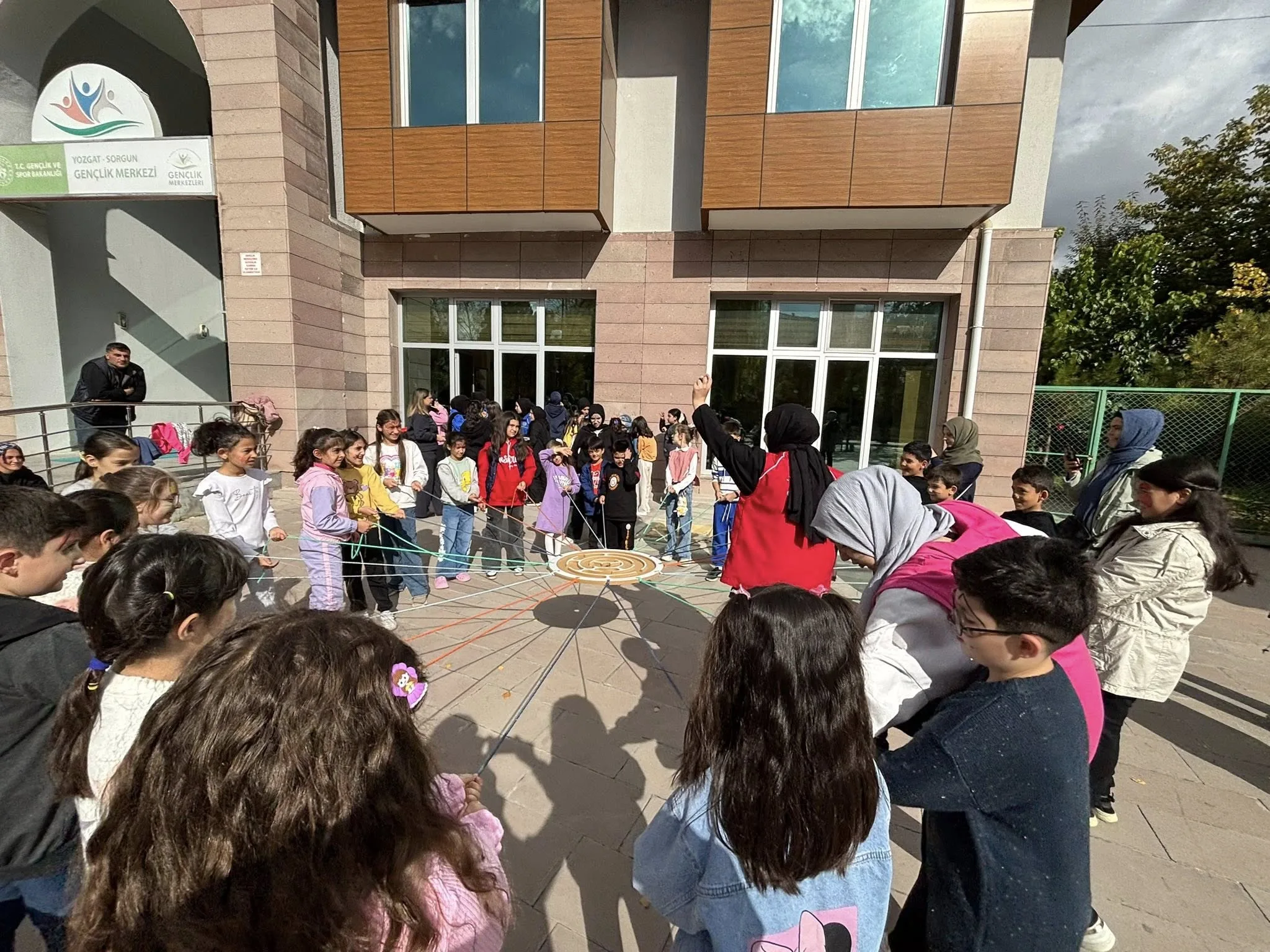 Sorgunlu gençler, Gençlik ve Spor İlçe Müdürlüğü tarafından düzenlenen festivalde