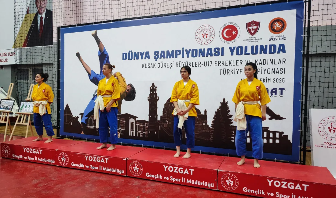 Yozgat’ta Kuşak Güreşi Şampiyonası: Milli Takım Kadrosu Belirlendi Yozgat’taki Kuşak Güreşi Türkiye Şampiyonası’na 30 ilden 500 sporcu katıldı.