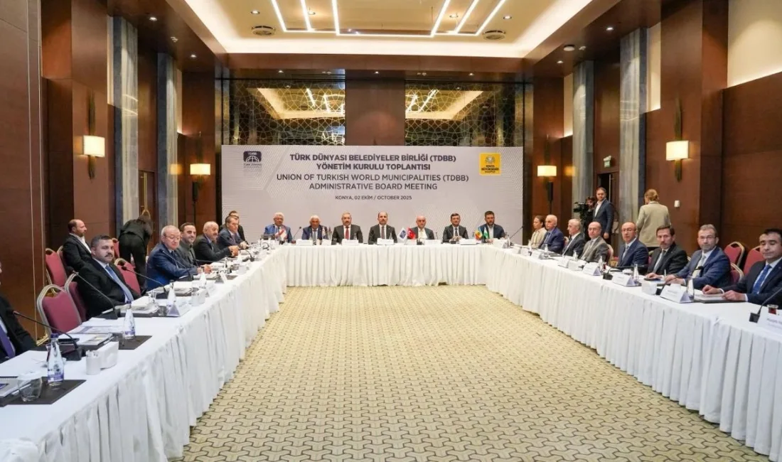 Türk Dünyası Belediyeler Birliği (TDBB) Ekim Ayı Yönetim Kurulu Toplantısı,