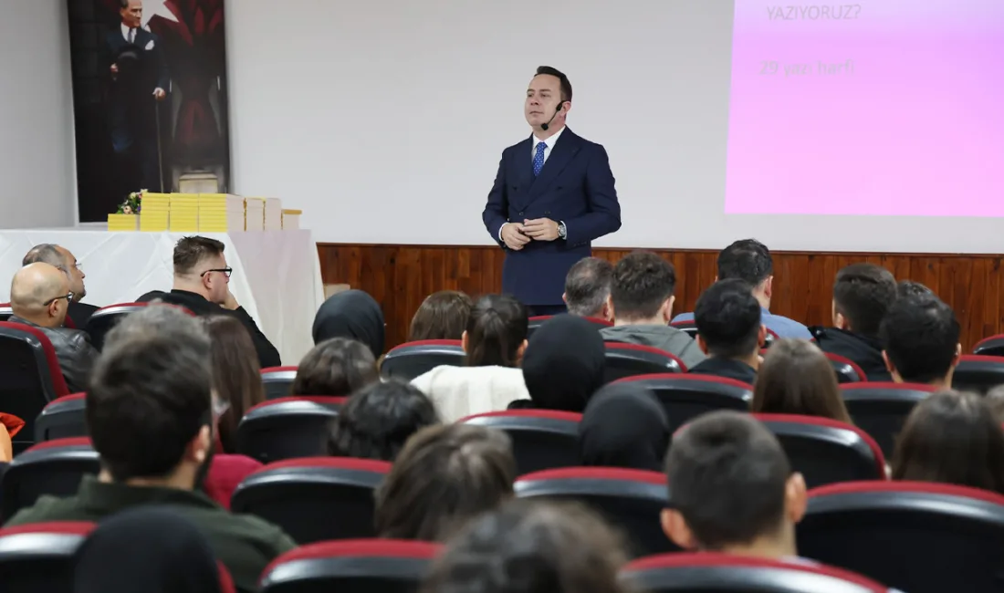 Yozgat Bozok Üniversitesi tarafından düzenlenen "Haydi Türkçe Konuşalım" programında doğru