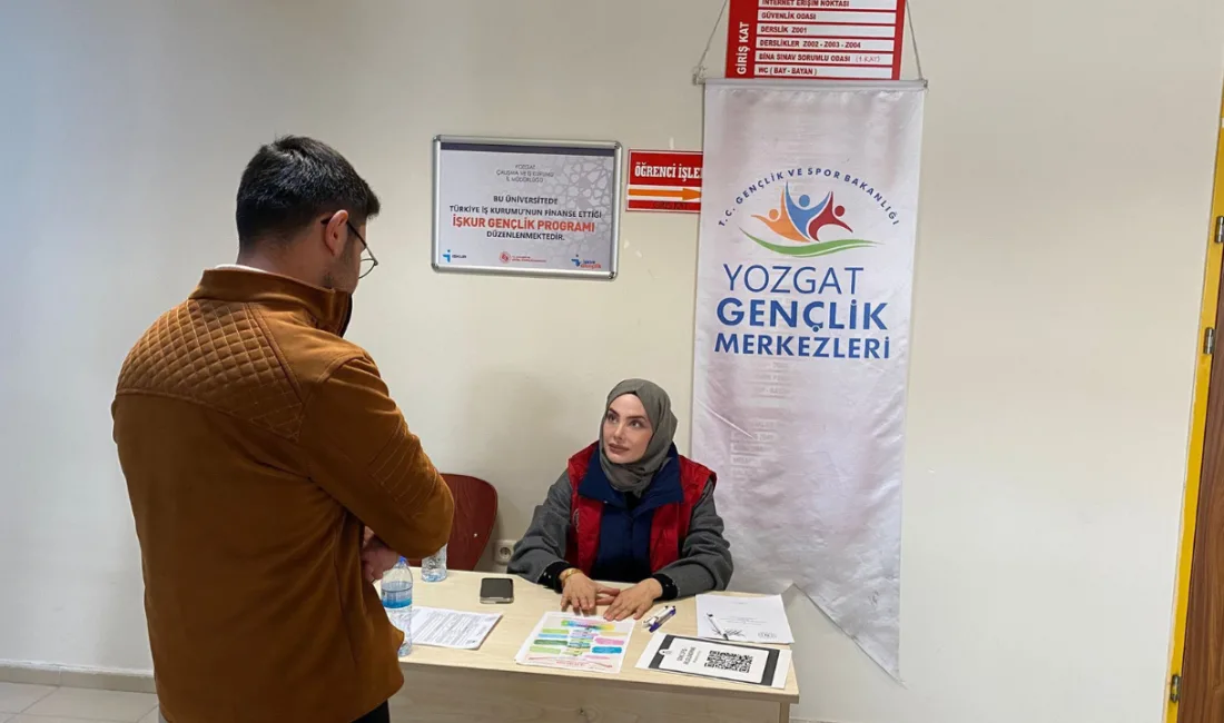 Yozgat Gençlik Merkezi, gençlerin sosyal ve kültürel gelişimlerine yönelik etkinliklerine