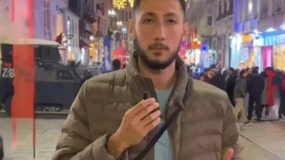 Urasprof'un Beyoğlu'nda paylaşılan ve tartışmalara yol açan "itaatkar kız bağlama"
