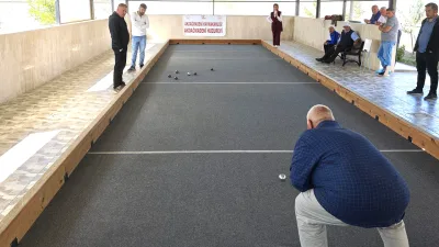 Akdağmadeni Huzurevi Bocce Takımı, Samsun Ladik Huzurevi'ni 12-10'luk skorla mağlup