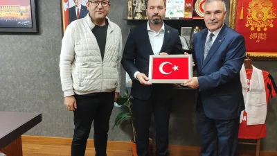 Yerköy TSO Başkanı Coşkun Kahraman, Yozgat AK Parti Milletvekilleri Abdulkadir