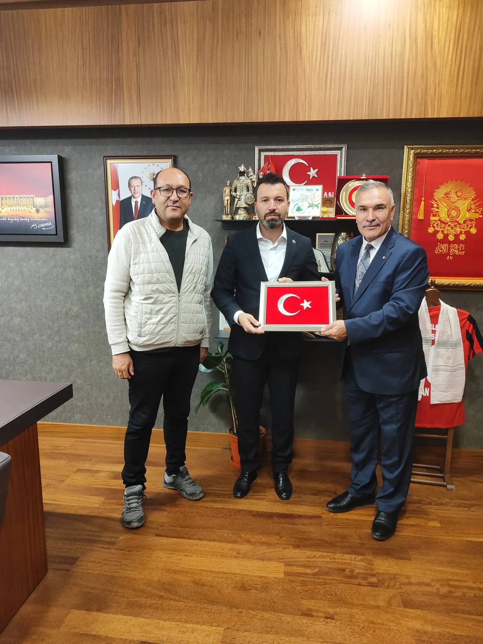 Yerköy TSO Başkanı Coşkun Kahraman, Yozgat AK Parti Milletvekilleri Abdulkadir