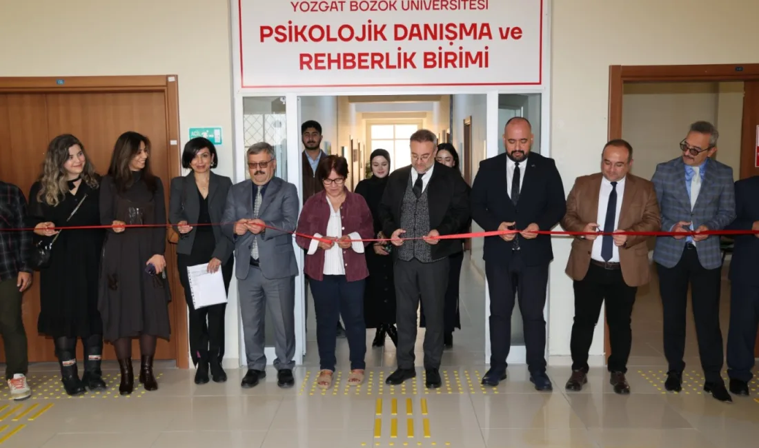 Yozgat Bozok Üniversitesi bünyesinde, öğrenci ve personellere destek vermek amacıyla