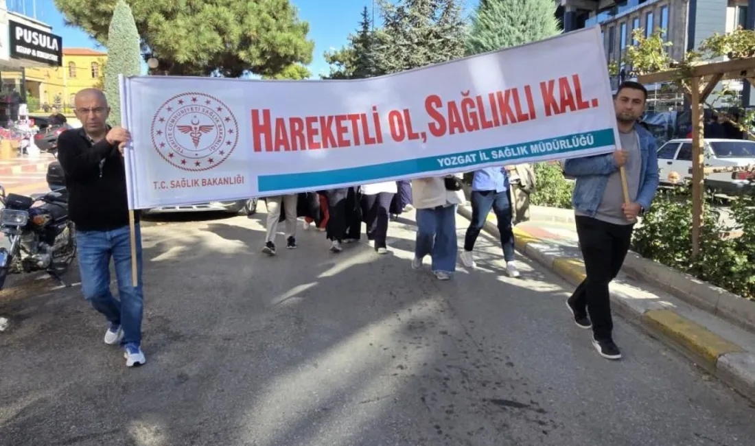 Yozgat'ta, Dünya Sağlık Örgütü (DSÖ) tarafından her yıl 3-4 Ekim