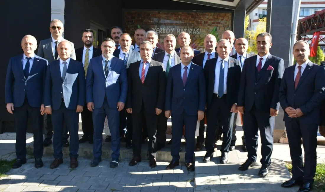 Yozgat İl Millî Eğitim Müdürü İsmail Altınkaynak başkanlığında, Yerköy ilçemizde