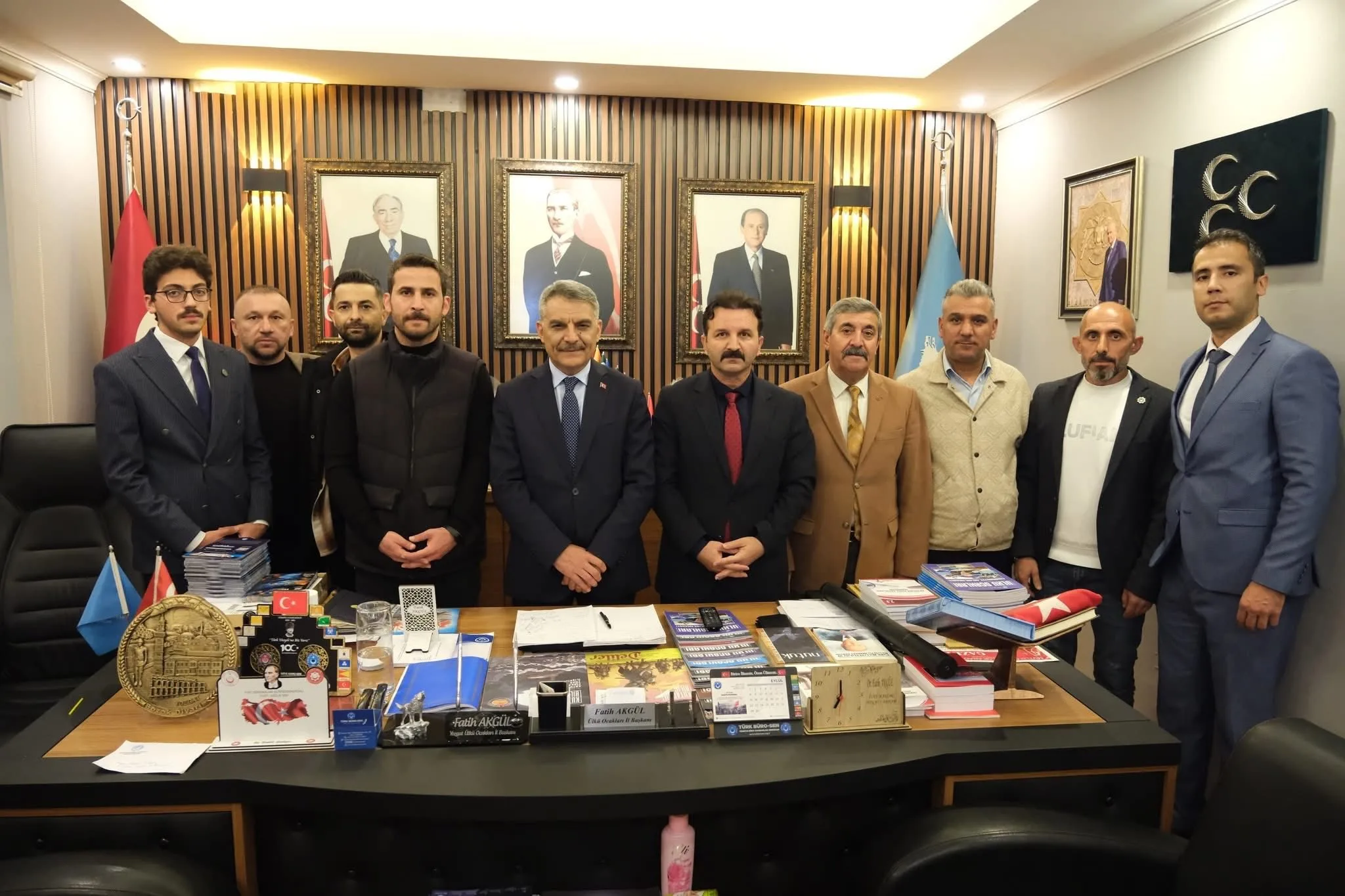 Yozgat Valisi Mehmet Ali Özkan, Ülkü Ocakları Yozgat Şubesini ziyaret