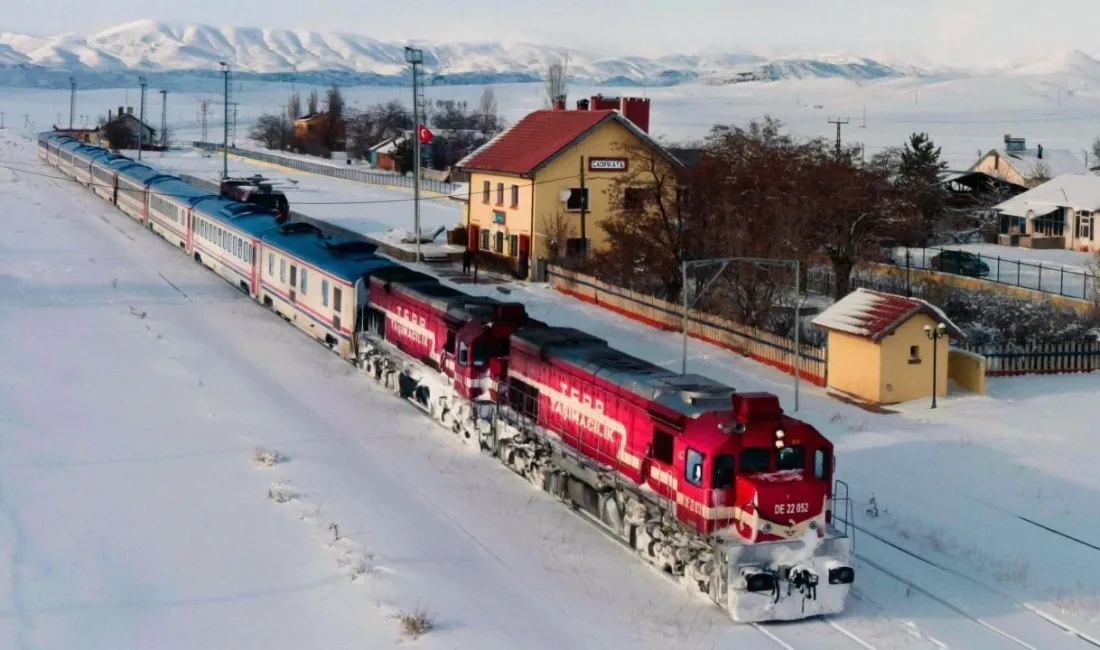 Kış sezonunun en gözde tren rotasından biri olan Doğu Ekspresi,