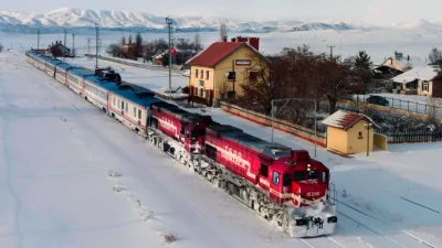 Kış sezonunun en gözde tren rotasından biri olan Doğu Ekspresi,