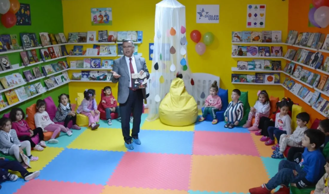 Yozgat'ta Şehit Tevfik Fikret Erciyas Anaokulu’nda, öğrencilerin yaratıcılığını artıracak “Düşler