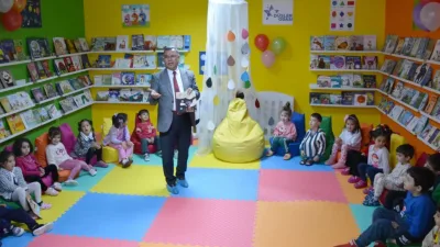 Yozgat'ta Şehit Tevfik Fikret Erciyas Anaokulu’nda, öğrencilerin yaratıcılığını artıracak “Düşler