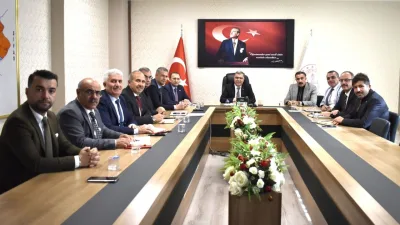 Yozgat İl Millî Eğitim Müdürü İsmail Altınkaynak başkanlığında, müdür yardımcıları