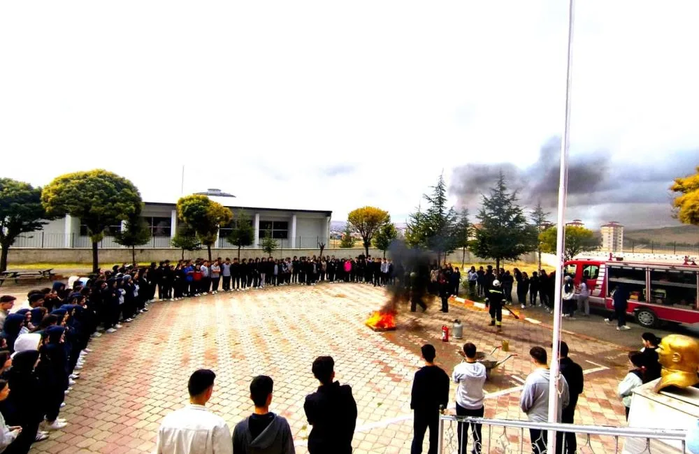 Yozgat'ta, "Yeşil Vatan - Benim Okulum Geleceğe Çare" etkinlikleri çerçevesinde
